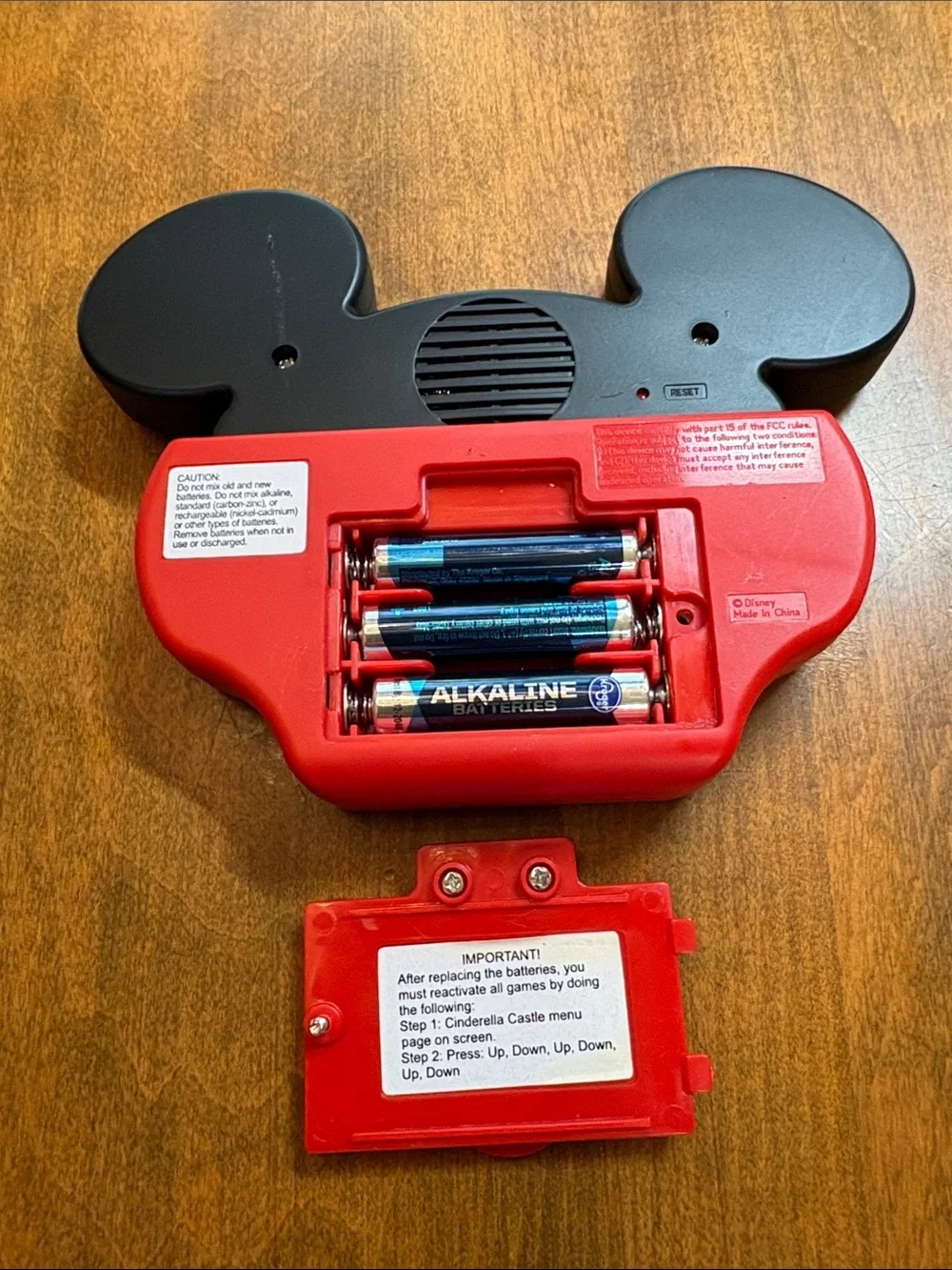 Disney branded handheld